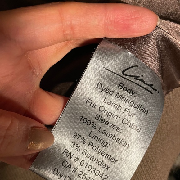 LINE - Mongolian sheep leather jacket - Picture 3 of 5